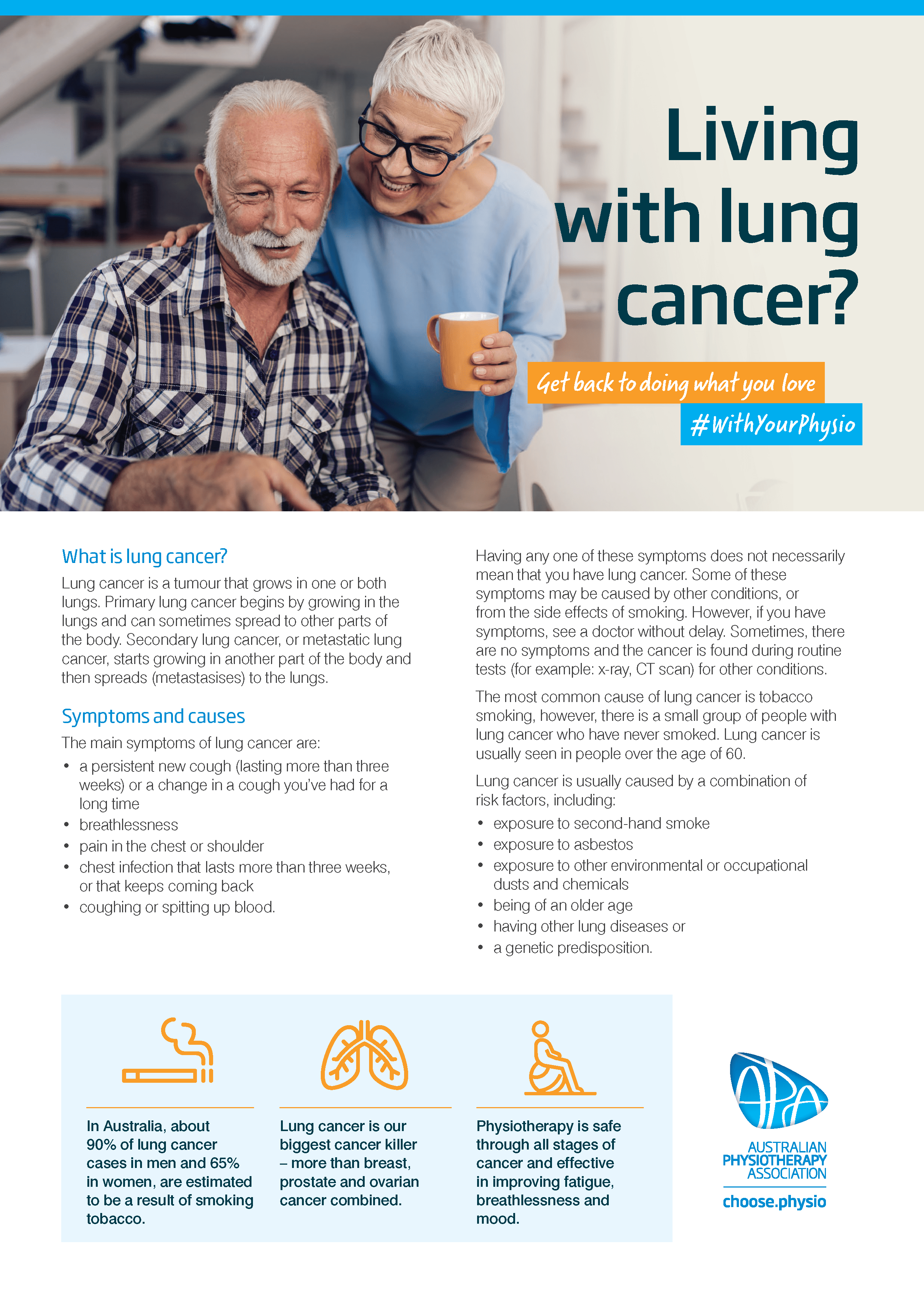 Lung cancer campaign 2021